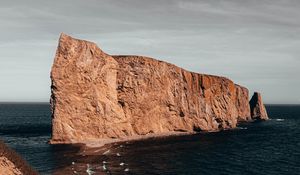 Preview wallpaper rocks, sea, surf, coast, slope