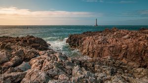 Preview wallpaper rocks, sea, water, landscape