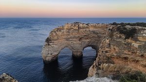 Preview wallpaper rocks, sea, water, cliff, nature