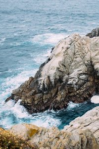 Preview wallpaper rocks, sea, waves, landscape, nature