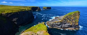 Preview wallpaper rocks, sea, waves, nature