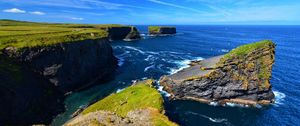Preview wallpaper rocks, sea, waves, nature