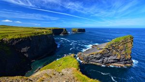 Preview wallpaper rocks, sea, waves, nature
