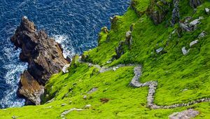 Preview wallpaper rocks, stones, coast, sea, surf