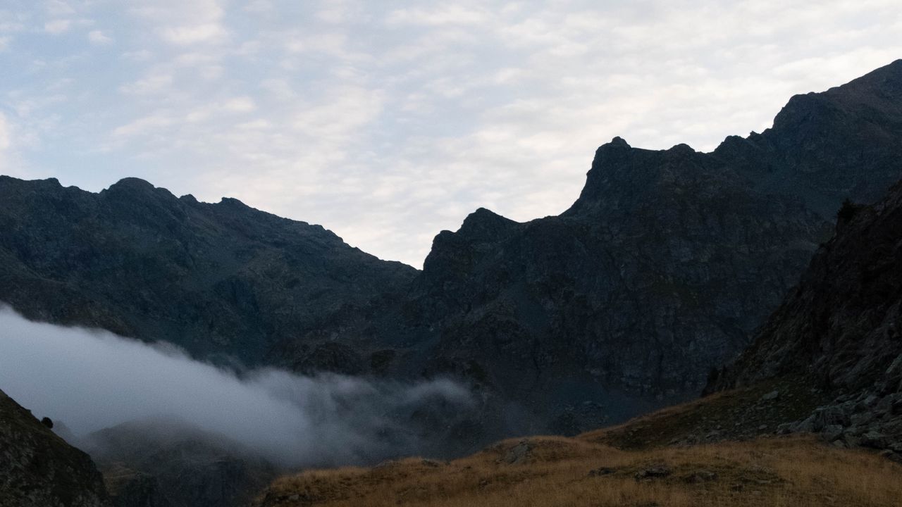Wallpaper rocks, stones, grass, mountains