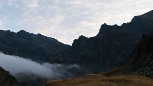 Preview wallpaper rocks, stones, grass, mountains