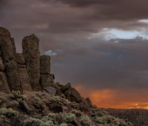 Preview wallpaper rocks, stones, nature, landscape, relief