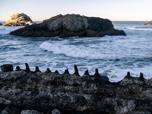 Preview wallpaper rocks, stones, nature, sea, landscape