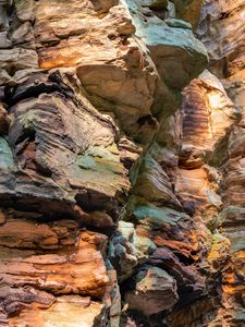 Preview wallpaper rocks, stones, relief, sandy, texture