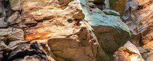 Preview wallpaper rocks, stones, relief, sandy, texture