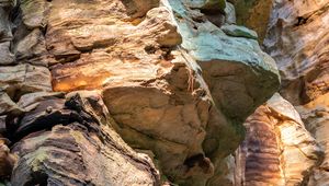 Preview wallpaper rocks, stones, relief, sandy, texture
