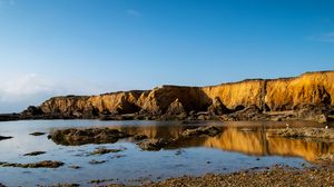 Preview wallpaper rocks, stones, sea, landscape, shore