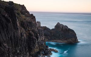 Preview wallpaper rocks, stones, sea, ocean, shore