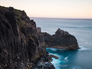 Preview wallpaper rocks, stones, sea, ocean, shore