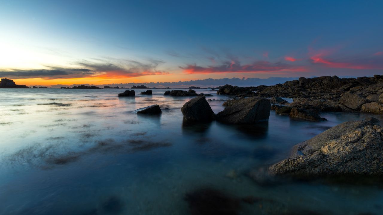 Wallpaper Rocks, Stones, Sea, Coast Hd, Picture, Image