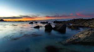 Preview wallpaper rocks, stones, sea, coast