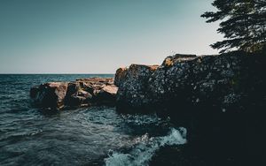 Preview wallpaper rocks, stones, sea, nature