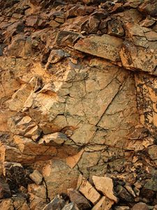 Preview wallpaper rocks, stones, stone, relief, sandy