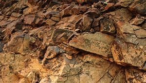 Preview wallpaper rocks, stones, stone, relief, sandy