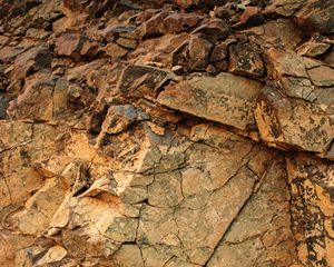 Preview wallpaper rocks, stones, stone, relief, sandy
