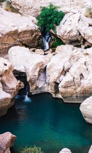 Preview wallpaper rocks, stones, water, stream, nature