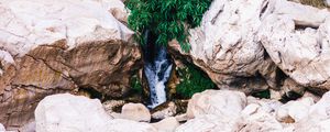 Preview wallpaper rocks, stones, water, stream, nature