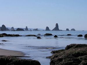 Preview wallpaper rocks, stones, water, sea, waves, surf