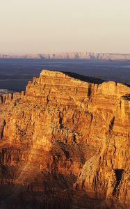 Preview wallpaper rocks, sunlight, height, shade, evening