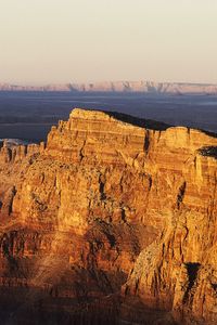 Preview wallpaper rocks, sunlight, height, shade, evening