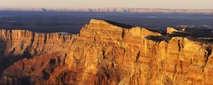 Preview wallpaper rocks, sunlight, height, shade, evening