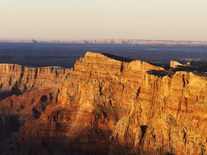 Preview wallpaper rocks, sunlight, height, shade, evening