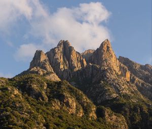 Preview wallpaper rocks, trees, nature, landscape, relief