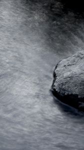 Preview wallpaper rocks, water, river, gray