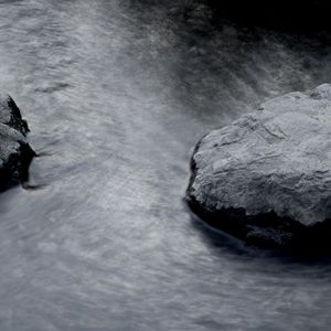 Preview wallpaper rocks, water, river, gray