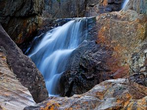 Preview wallpaper rocks, waterfall, landscape