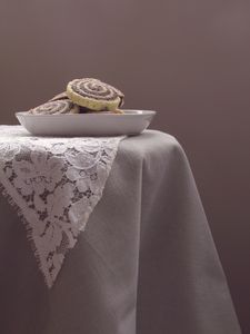 Preview wallpaper roll, dessert, bowl, table, white