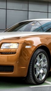 Preview wallpaper rolls royce, car, side view, luxurious