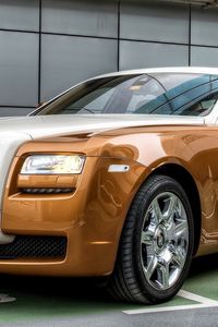 Preview wallpaper rolls royce, car, side view, luxurious