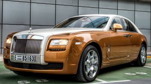 Preview wallpaper rolls royce, car, side view, luxurious
