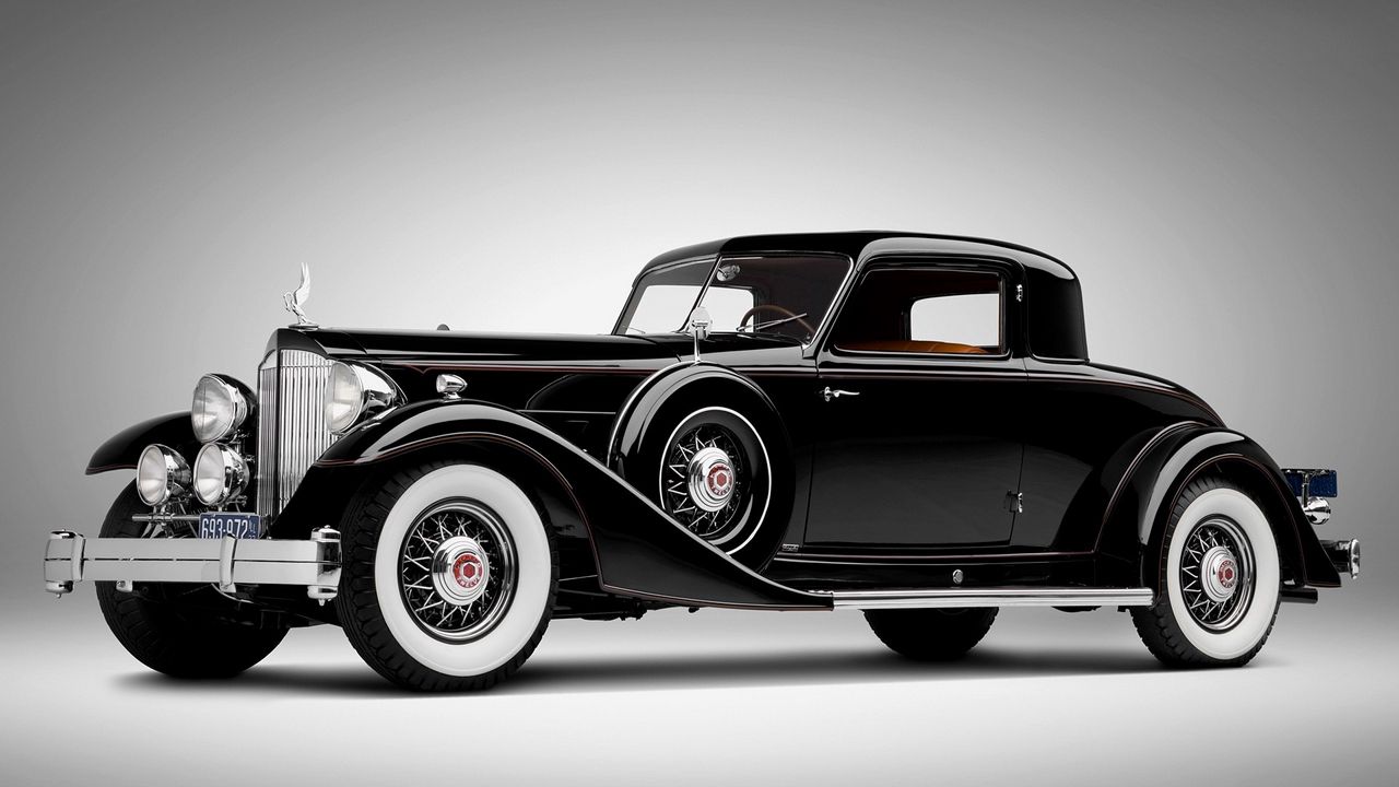 Wallpaper rolls royce, vintage car, classic car, side view