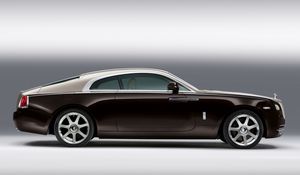 Preview wallpaper rolls-royce, coupe, side view, car