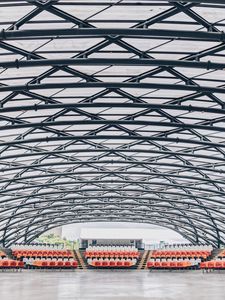 Preview wallpaper roof, architecture, grandstand, seat, design