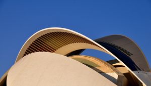 Preview wallpaper roof, architecture, relief, sky