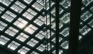 Preview wallpaper roof, light, architecture, dark