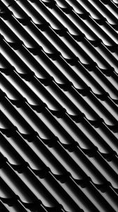 Preview wallpaper roof, roof tiles, tile, bw