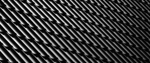 Preview wallpaper roof, roof tiles, tile, bw