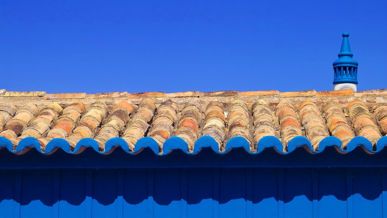 Wallpaper roof, sky, coating