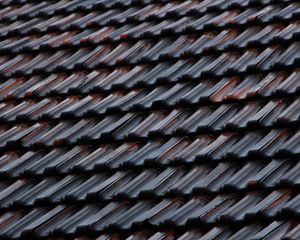 Preview wallpaper roof, tile, coating, texture, gray