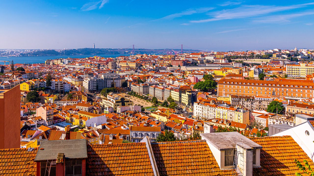 Wallpaper roofs, buildings, city, architecture