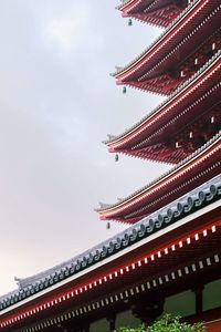 Preview wallpaper roofs, tower, architecture, fog